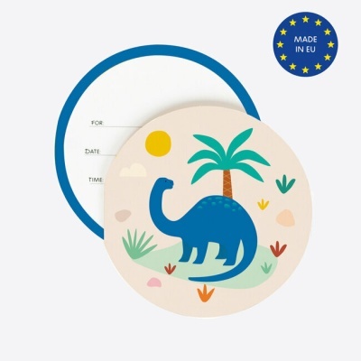 Convites Jurassic Dino