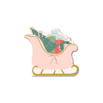 Guardanapos Trenó do Pai Natal