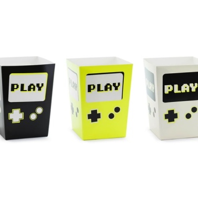 Caixas de Pipocas Gaming - Level Up