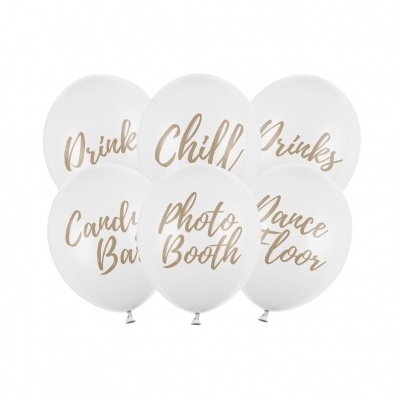 6 Balões casamento