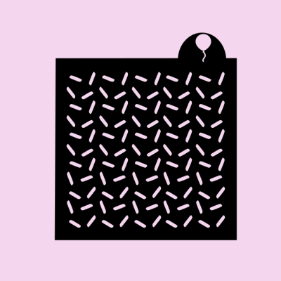 Stencil Sprinkles