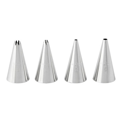 Conjunto 4 Bicos de Pasteleiro #003, #005, #016, #018