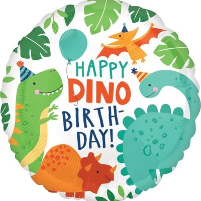 Balão Happy Dino Birthday!