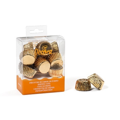 Forma Brigadeiro Ouro - 180 Unid