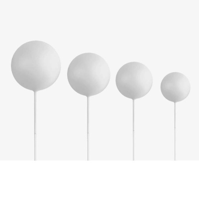 Conjunto de 20 Bolas decorativas- Branco