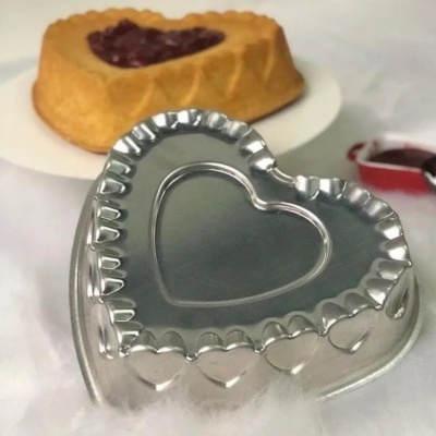 Forma coração decorado L