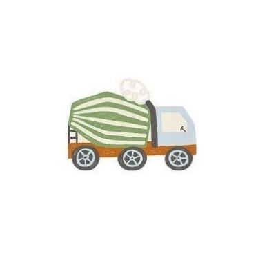 Guardanapos Camião Betoneira