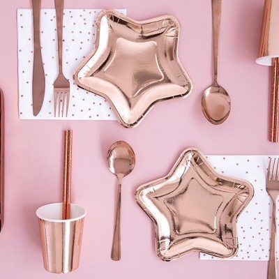 Guardanapos Bolinhas Rose Gold