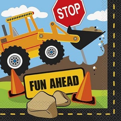 16 Guardanapos Trator