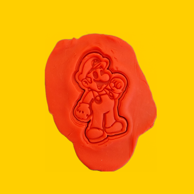 Embosser e cortador Super Mário