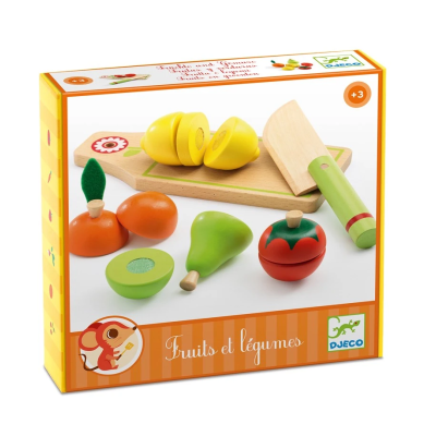 Conjunto de Frutas e Vegetais