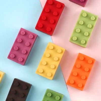 Forma Simples Blocos de Chocolate