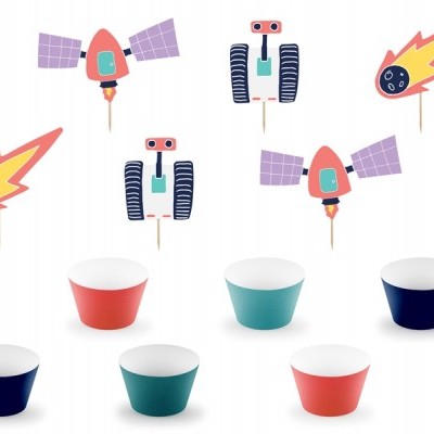 Kit cupcakes espaço