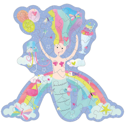 Puzzle Sereia 40 peças Puzzle Sereia 40 peças