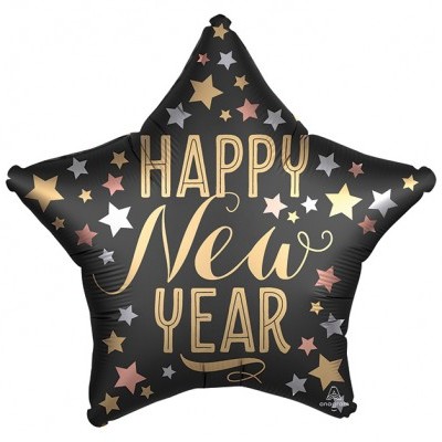 Balão Estrela happy New Year