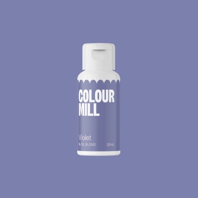 Frasco de óleo cor violeta Colour Mill 20mL