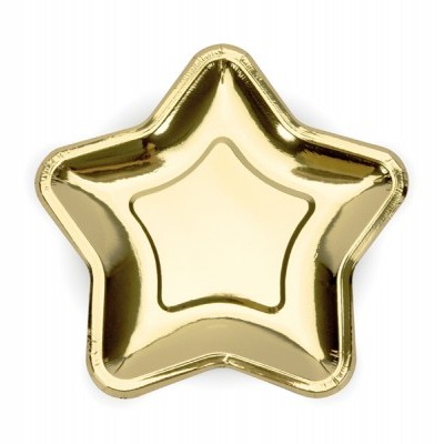 Pratos Estrelas Ouro
