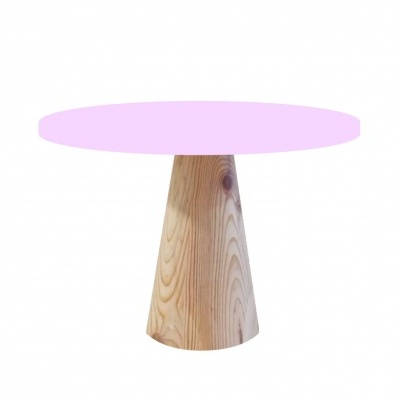 Base de madeira cónico L