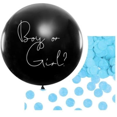 Balão Revelação 'Boy or Girl?' - Azul