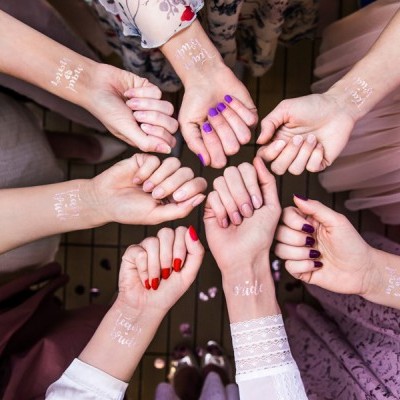 Tattoos temporárias Despedida de solteiro Ouro