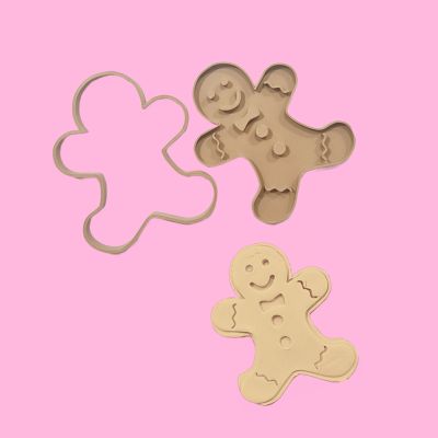 Cortador e stamp Gingerbread