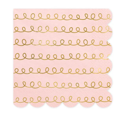 Guardanapos padrão ouro