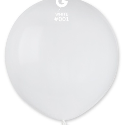 Balão Latex branco 60cm