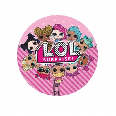 Impressão comestível LOL surprise