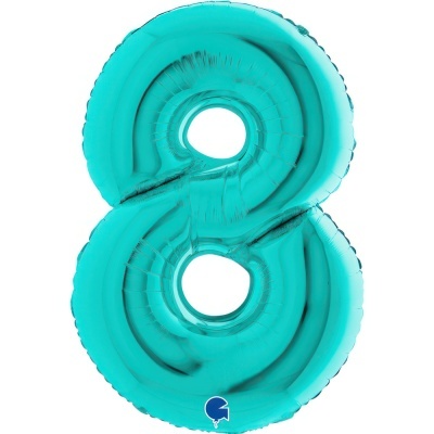 Balão 8 Turquesa