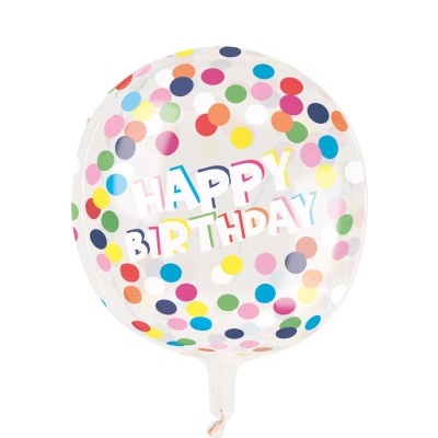 ORBZ Happy Birthday confetti