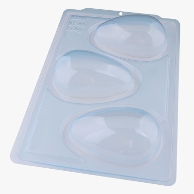 Molde de Chocolate Ovo Liso 250gr