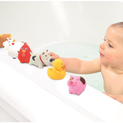 Ludi - 7 Brinquedos de Banho - Animais da Quinta