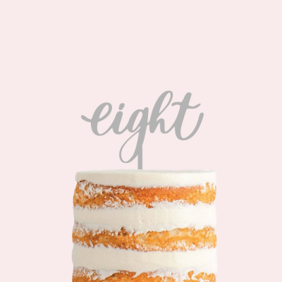 Topo de bolo Número