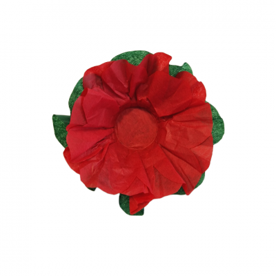 Forminhas flor de seda Natal