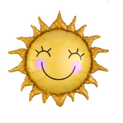 Balão Sol Sorridente