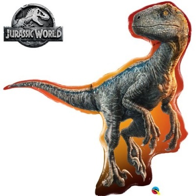 Balão Jurassic World - Velociraptor