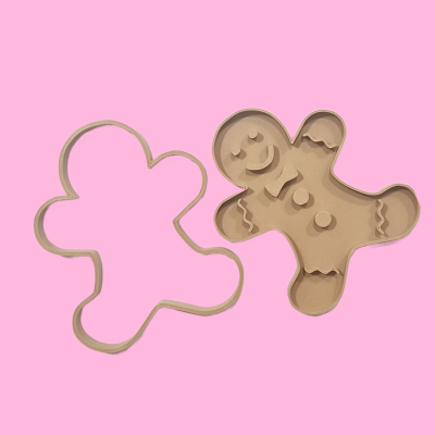 Cortador e stamp Gingerbread