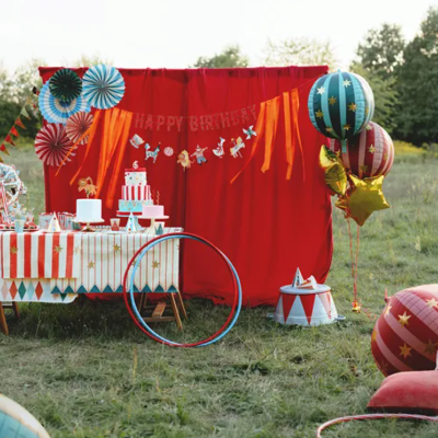 Grinalda Happy Birthday Circo