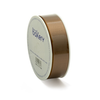 Bobine de cetim 25 metros Castanho