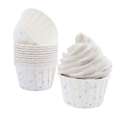 Formas Cupcake Estrelinhas Pastel