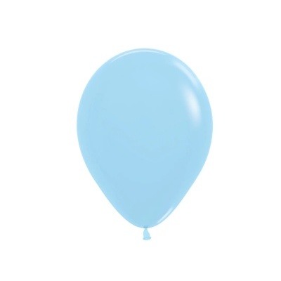 Balão pastel mate azul 13cm