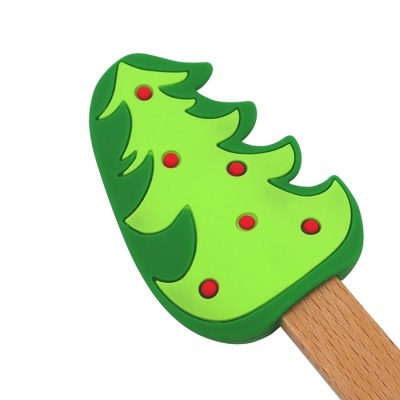 Espátula de Borracha Árvore de Natal
