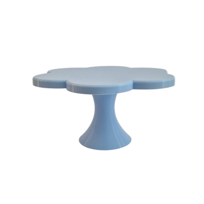 Base Flor M Azul Pastel