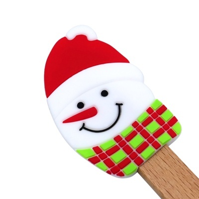 Espátula de Borracha Boneco de Neve
