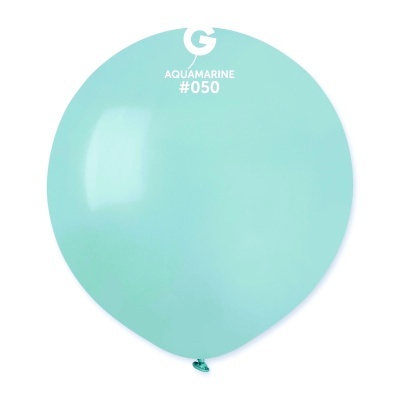 Balão latex aquamarine 48cm