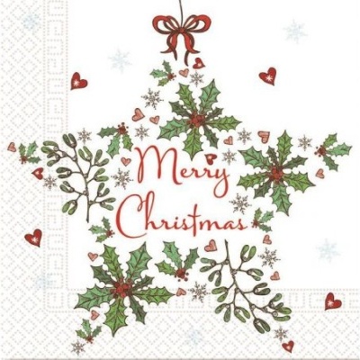 Guardanapos Merry Christmas