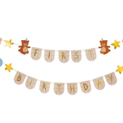 Grinalda First Birthday Urso