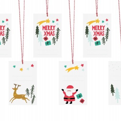 6 Etiquetas Natal