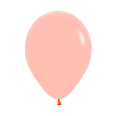 Balão latex pastel mate melón 30cm