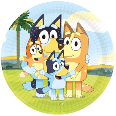 Pratos Bluey & Bingo